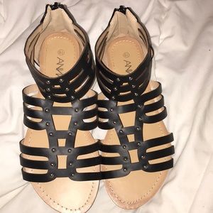 Black sandals